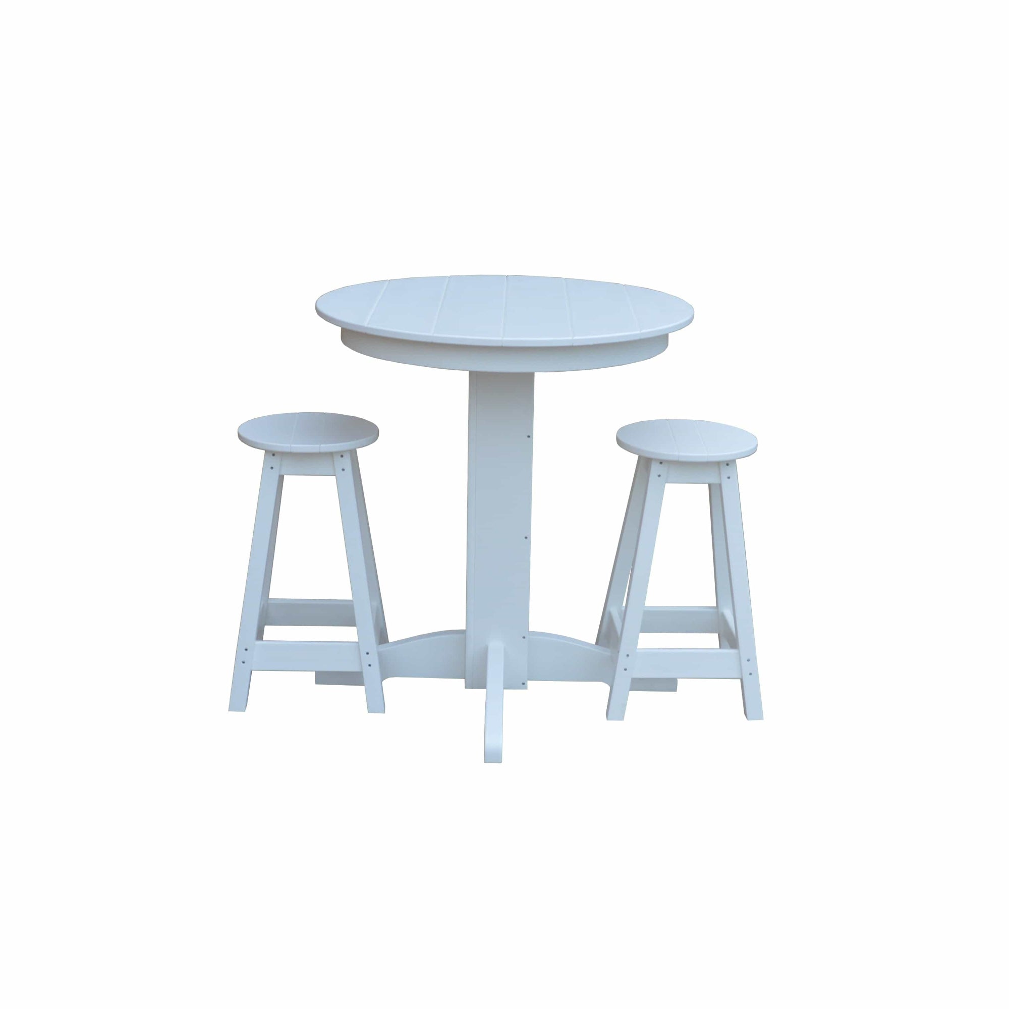 Keystone Amish Co. Poly Composite Sierra Counter-Height Barstool Set