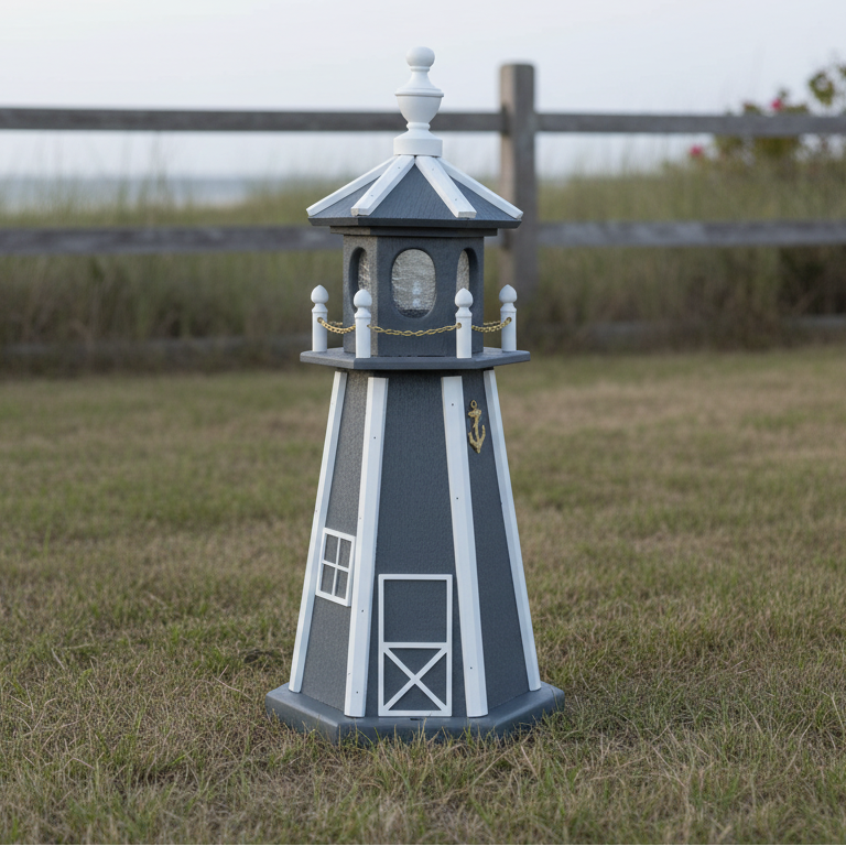 Heritage Lawncraft Classic Engineered Wood Decorative Lighthouse