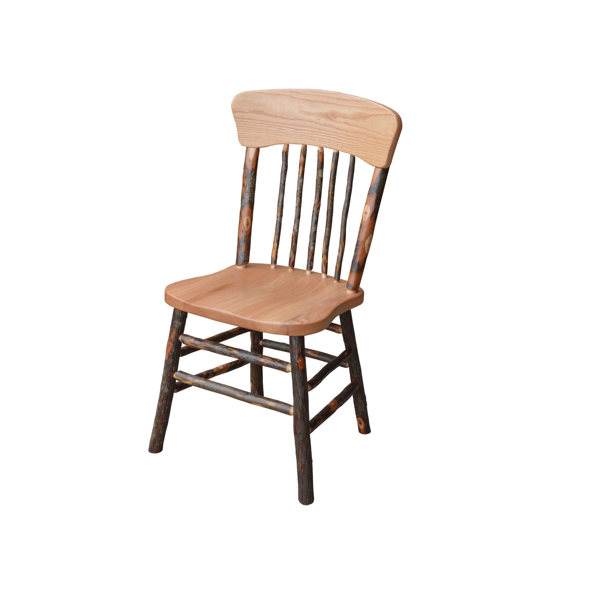 Keystone Amish Co. Hickory Rustic Dining Side Chair