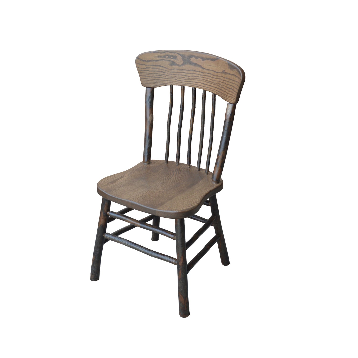 Keystone Amish Co. Hickory Rustic Dining Side Chair