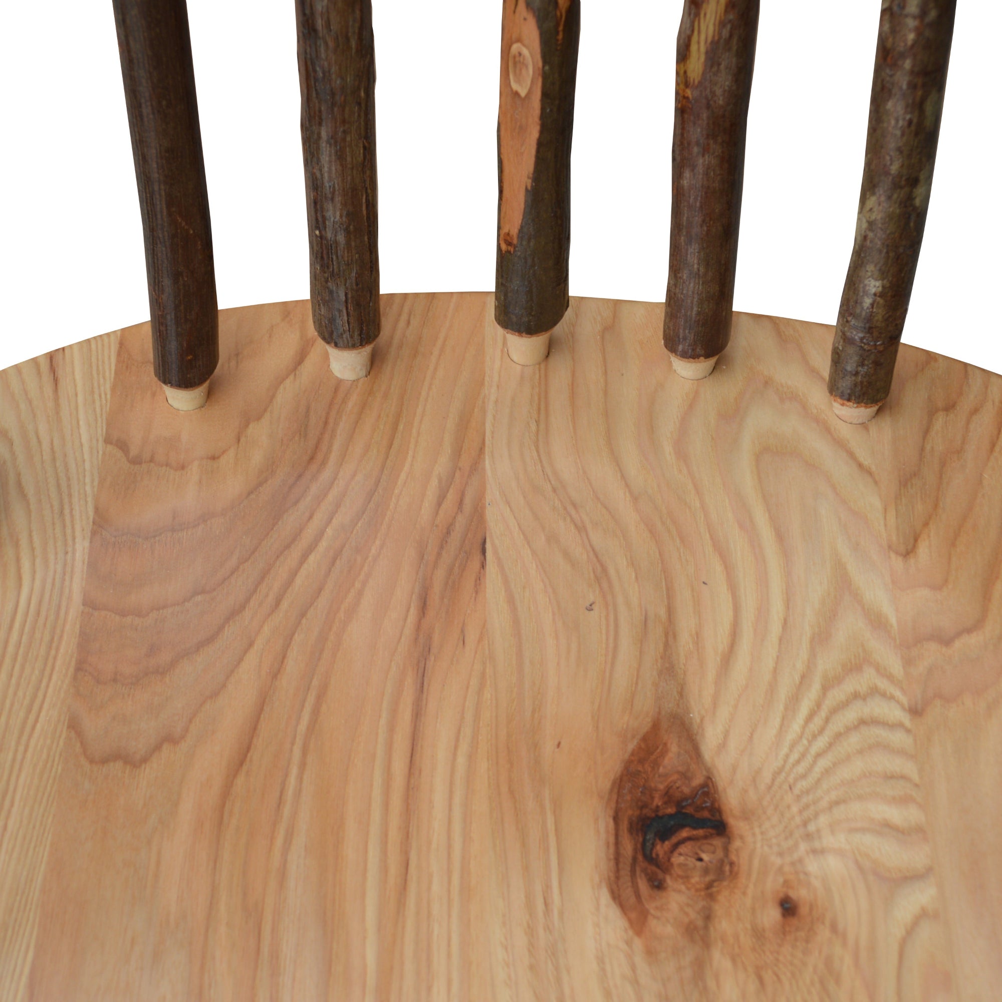 Keystone Amish Co. Hickory Rustic Dining Arm Chair