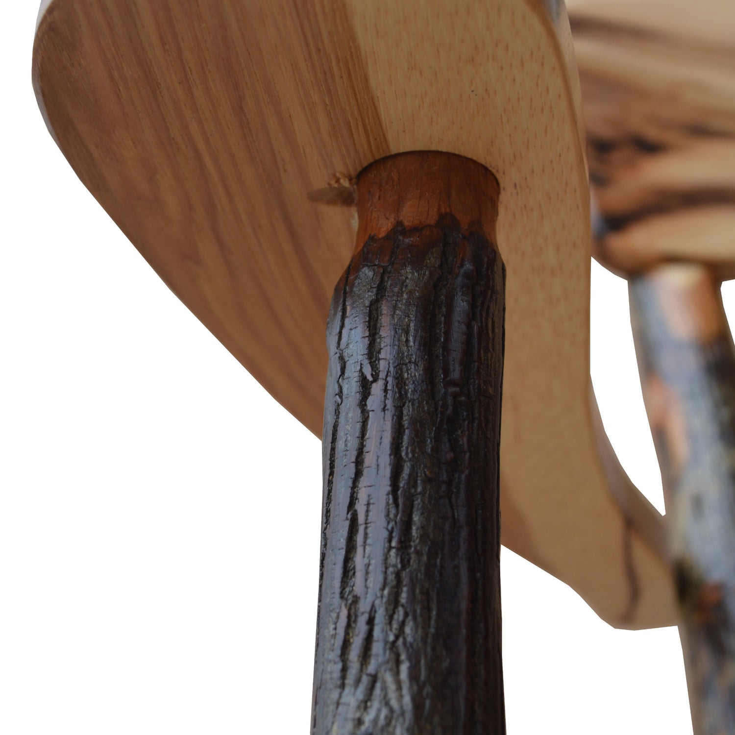 Keystone Amish Co. Hickory Rustic Dining Arm Chair