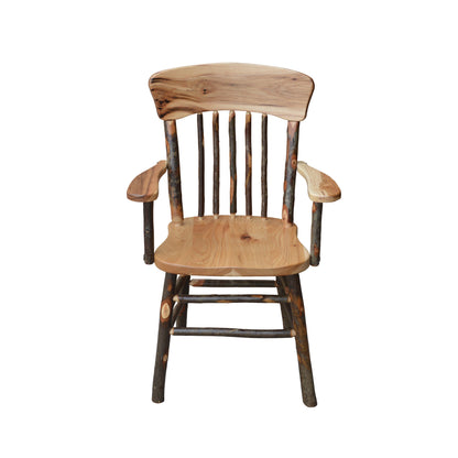 Keystone Amish Co. Hickory Rustic Dining Arm Chair