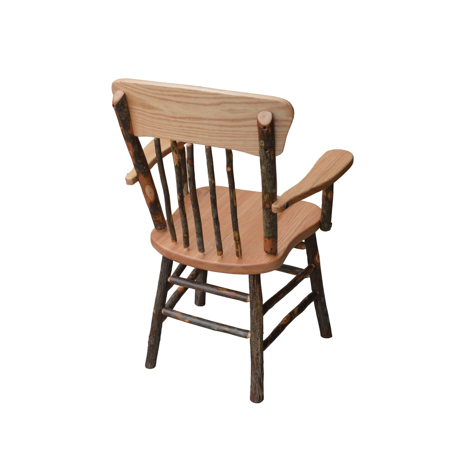 Keystone Amish Co. Hickory Rustic Dining Arm Chair