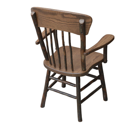 Keystone Amish Co. Hickory Rustic Dining Arm Chair