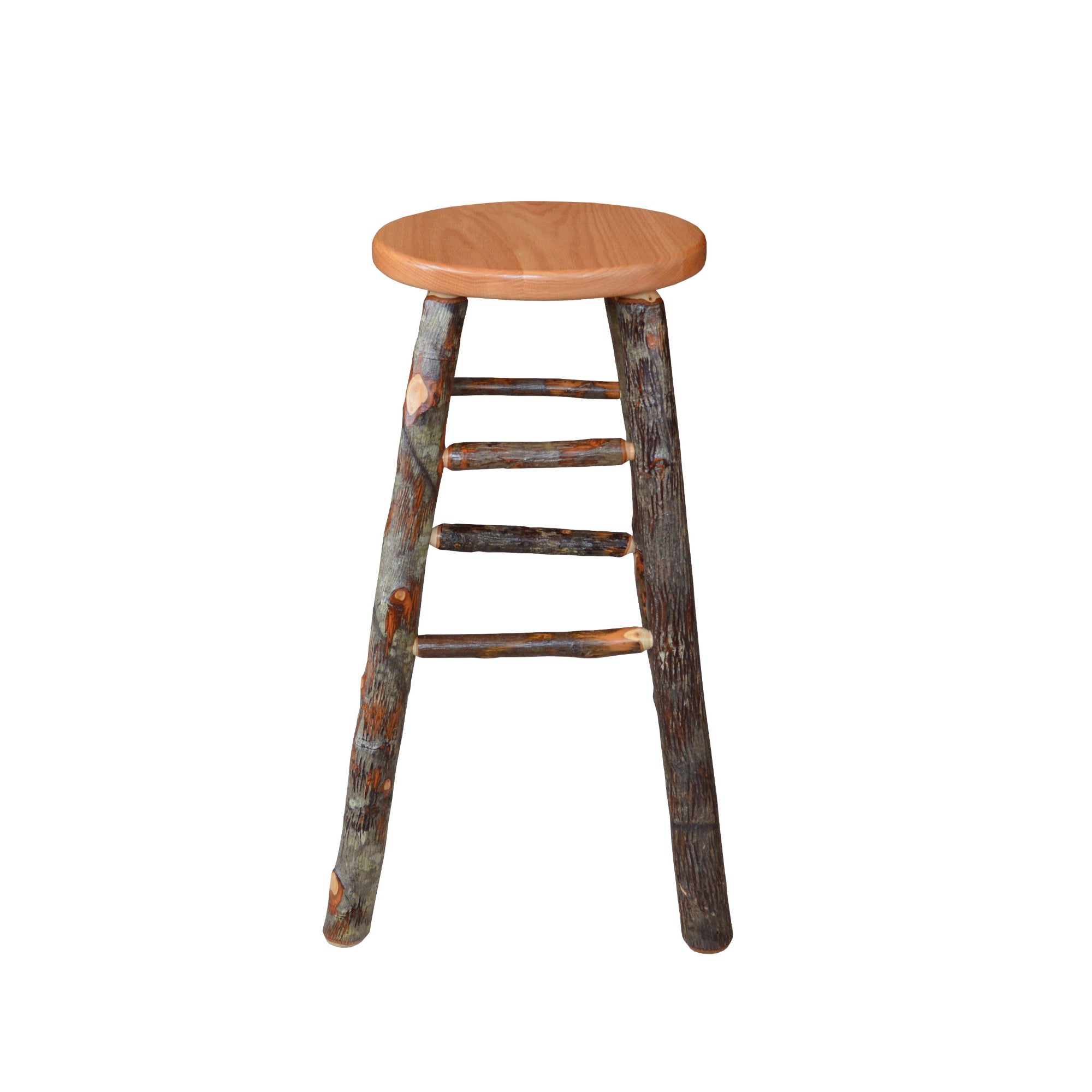 Keystone Amish Co. Hickory Rustic Bar Stool