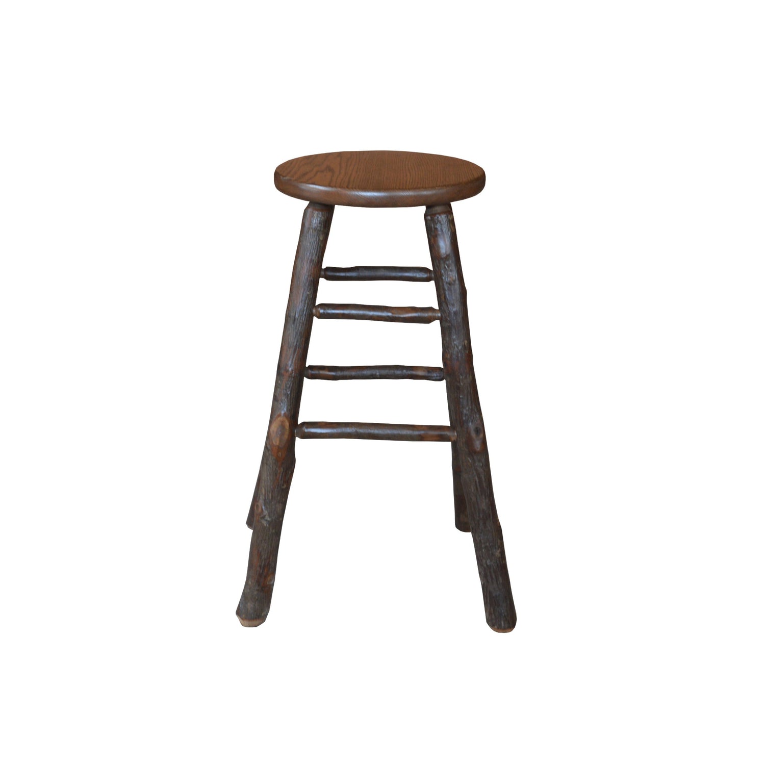 Keystone Amish Co. Hickory Rustic Bar Stool