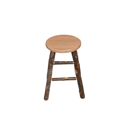 Keystone Amish Co. Rustic Hickory Counter Stool