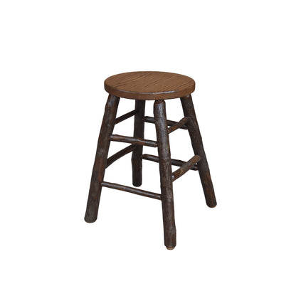 Keystone Amish Co. Rustic Hickory Counter Stool