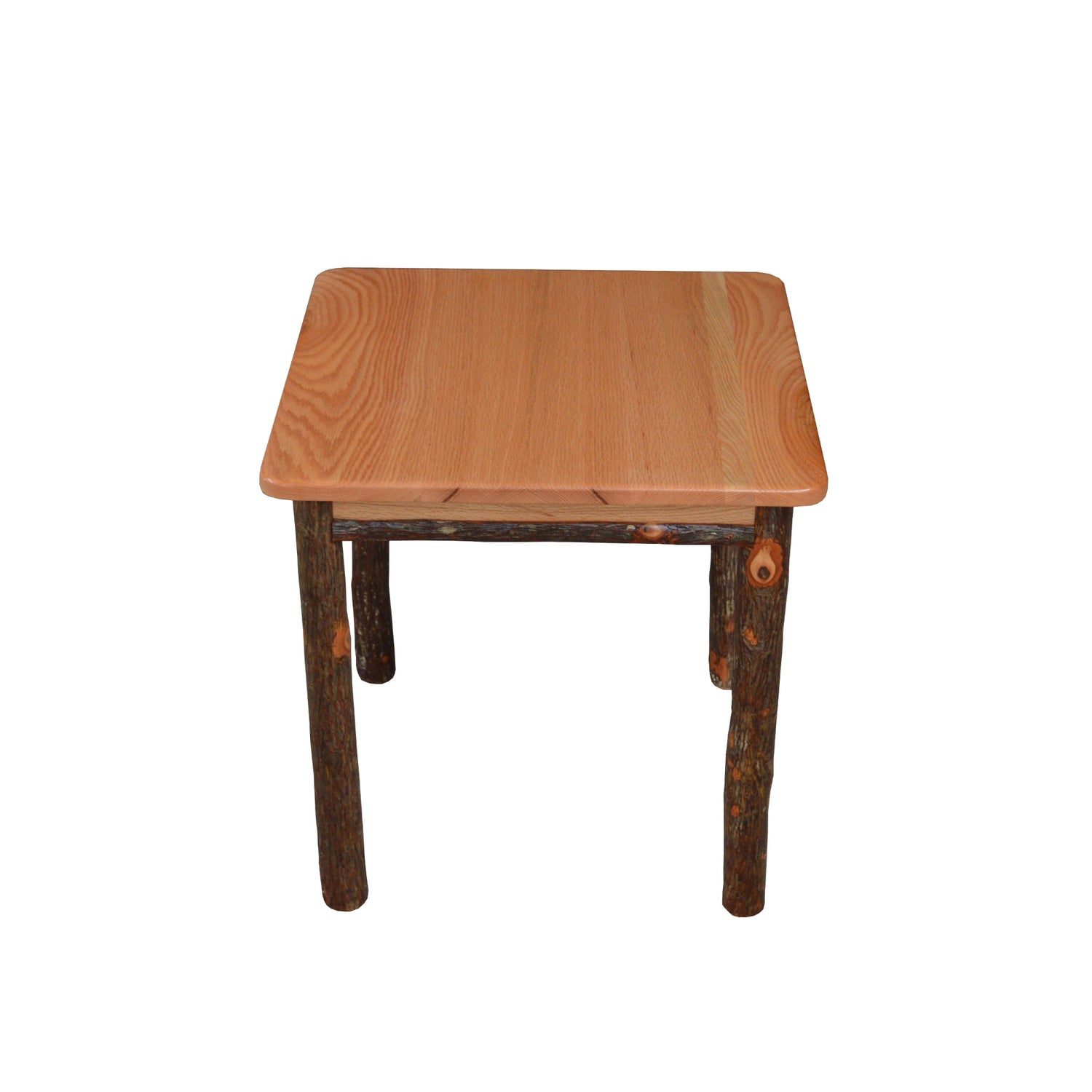 Keystone Amish Co. Hickory Solid Wood End Table