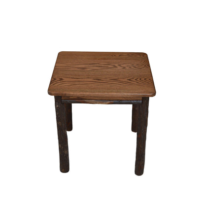 Keystone Amish Co. Hickory Solid Wood End Table