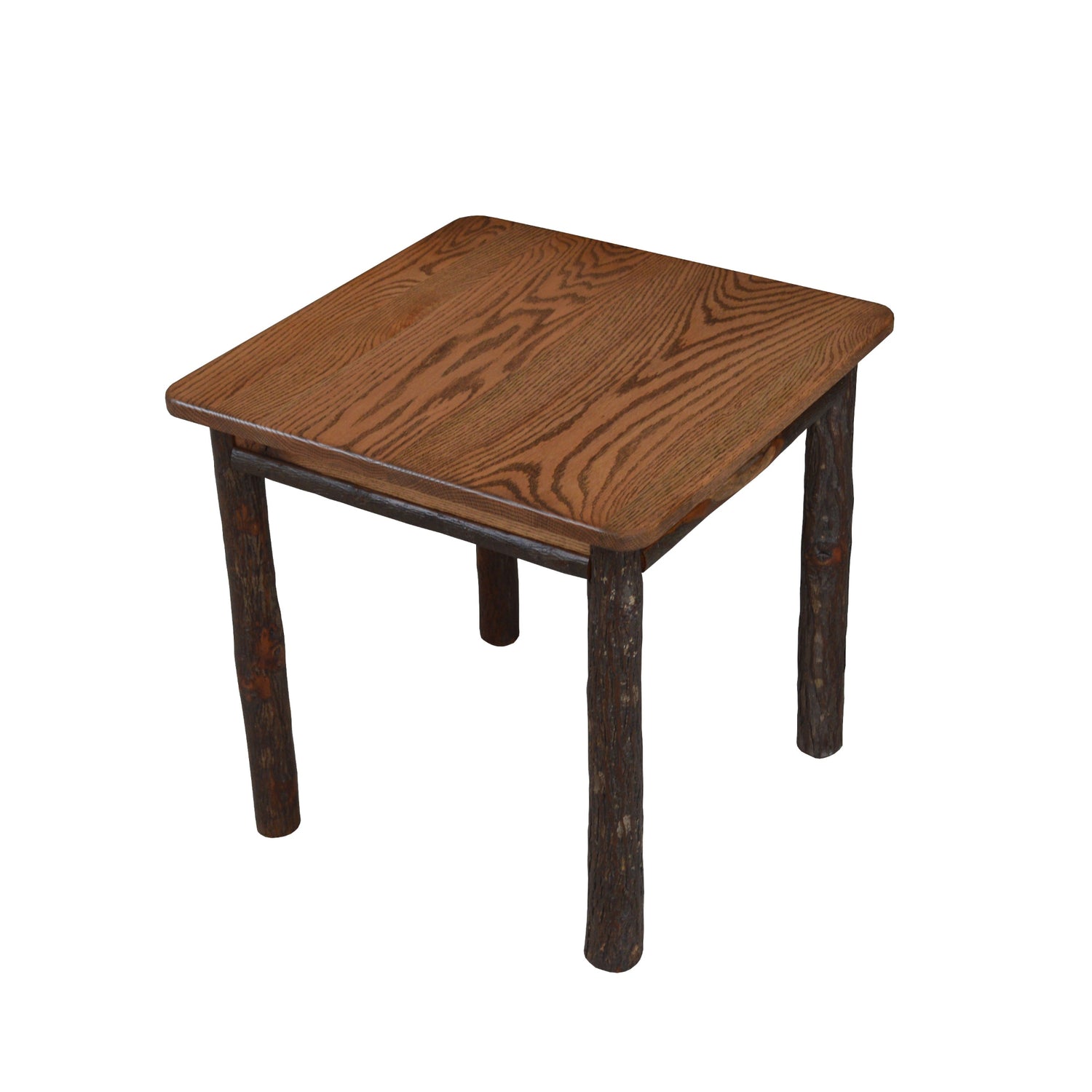 Keystone Amish Co. Hickory Solid Wood End Table