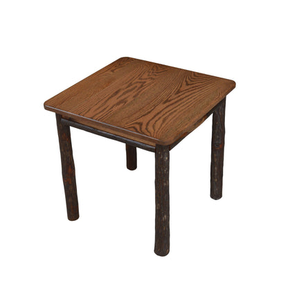 Keystone Amish Co. Hickory Solid Wood End Table