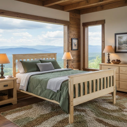 Versaloft Harmony Amish Made Bed Frame