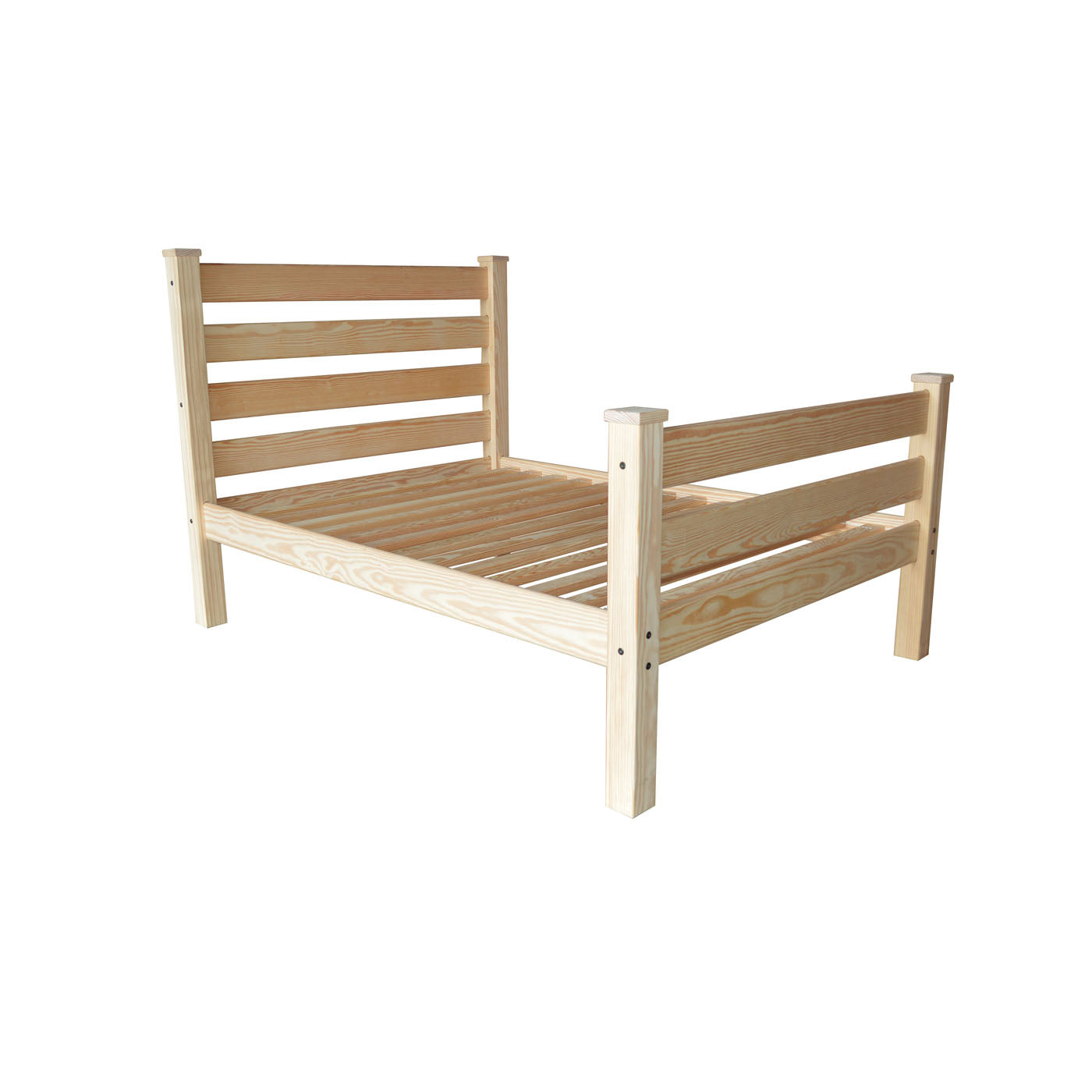 Versaloft Homestead Amish Made Bed Frame With Headboard and Footboard