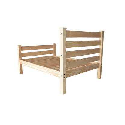 Versaloft Homestead Amish Made Bed Frame With Headboard and Footboard