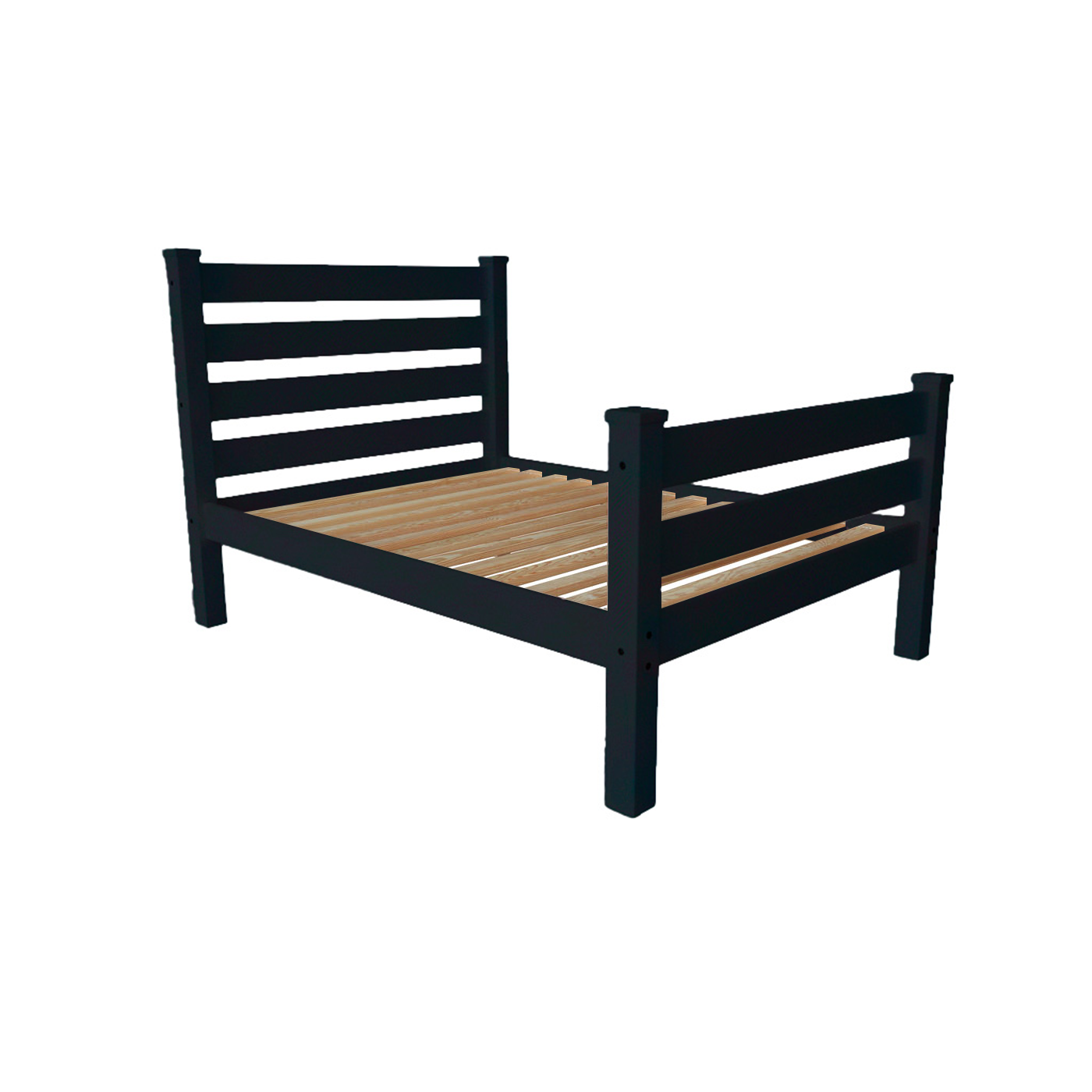 Versaloft Homestead Amish Made Bed Frame With Headboard and Footboard