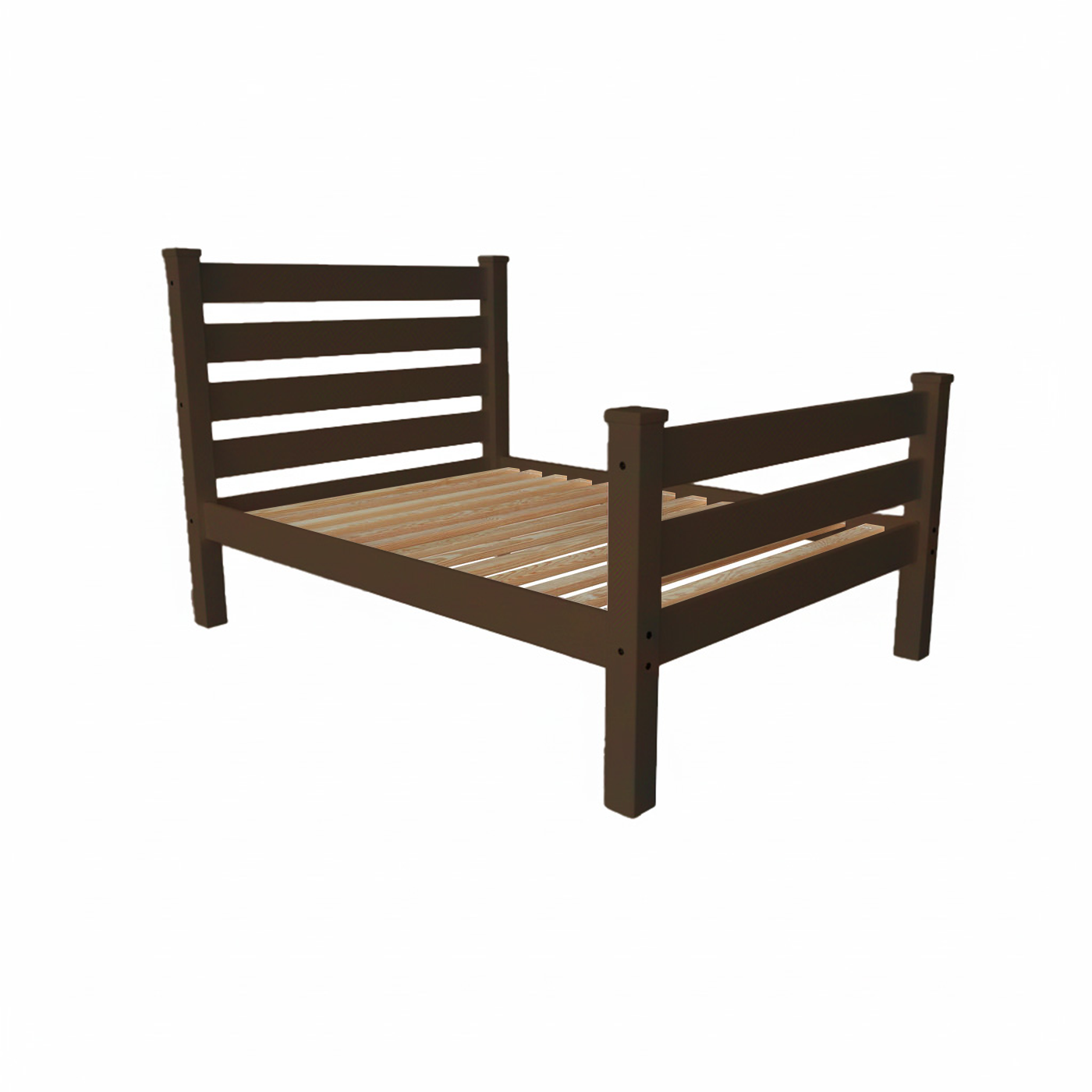 Versaloft Homestead Amish Made Bed Frame With Headboard and Footboard