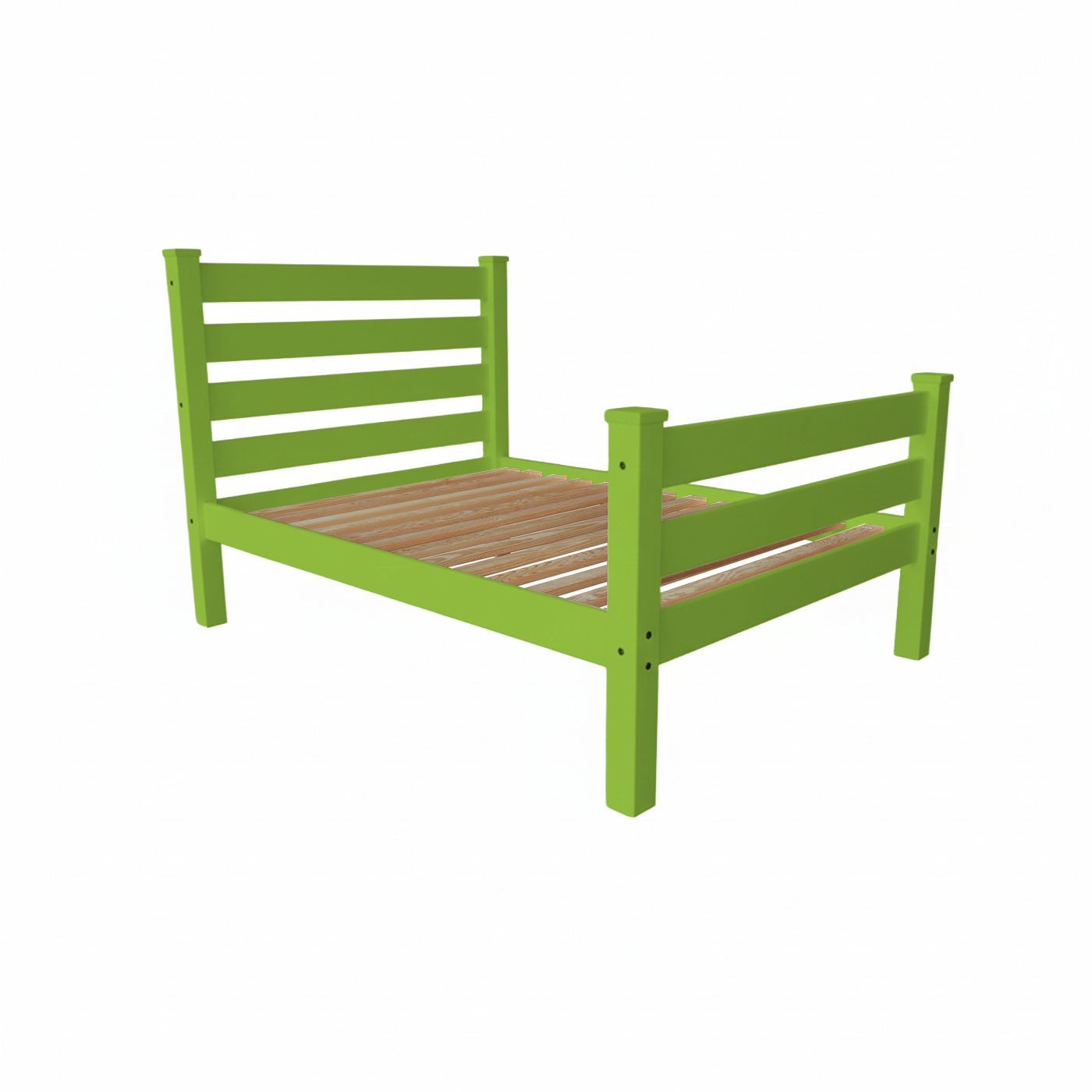 Versaloft Homestead Amish Made Bed Frame With Headboard and Footboard