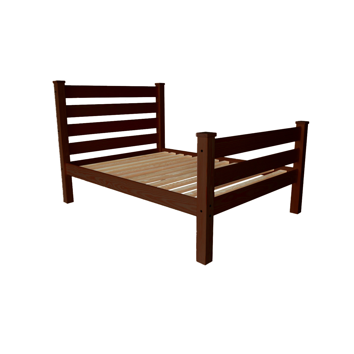 Versaloft Homestead Amish Made Bed Frame With Headboard and Footboard
