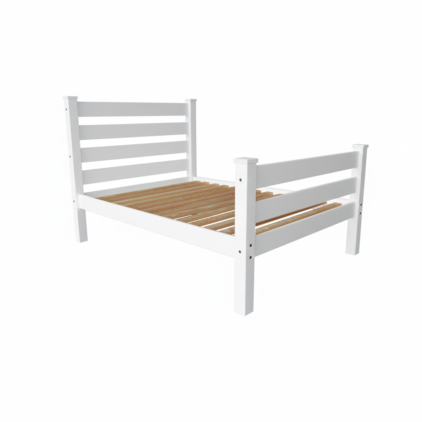 Versaloft Homestead Amish Made Bed Frame With Headboard and Footboard