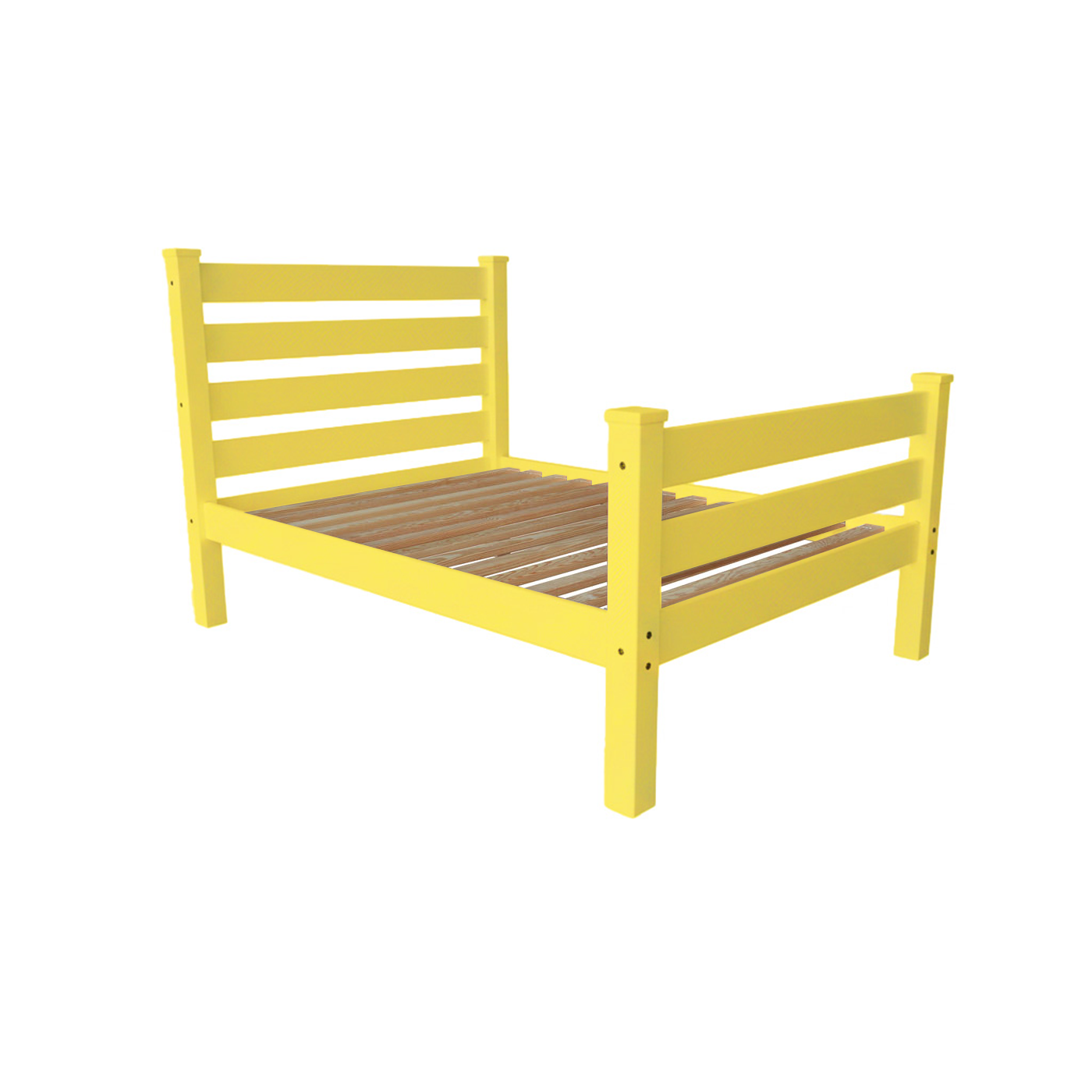 Versaloft Homestead Amish Made Bed Frame With Headboard and Footboard