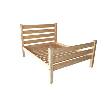 Versaloft Homestead Amish Made Bed Frame With Headboard and Footboard