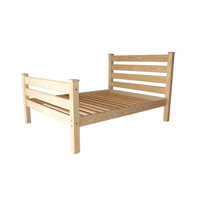 Versaloft Homestead Amish Made Bed Frame With Headboard and Footboard