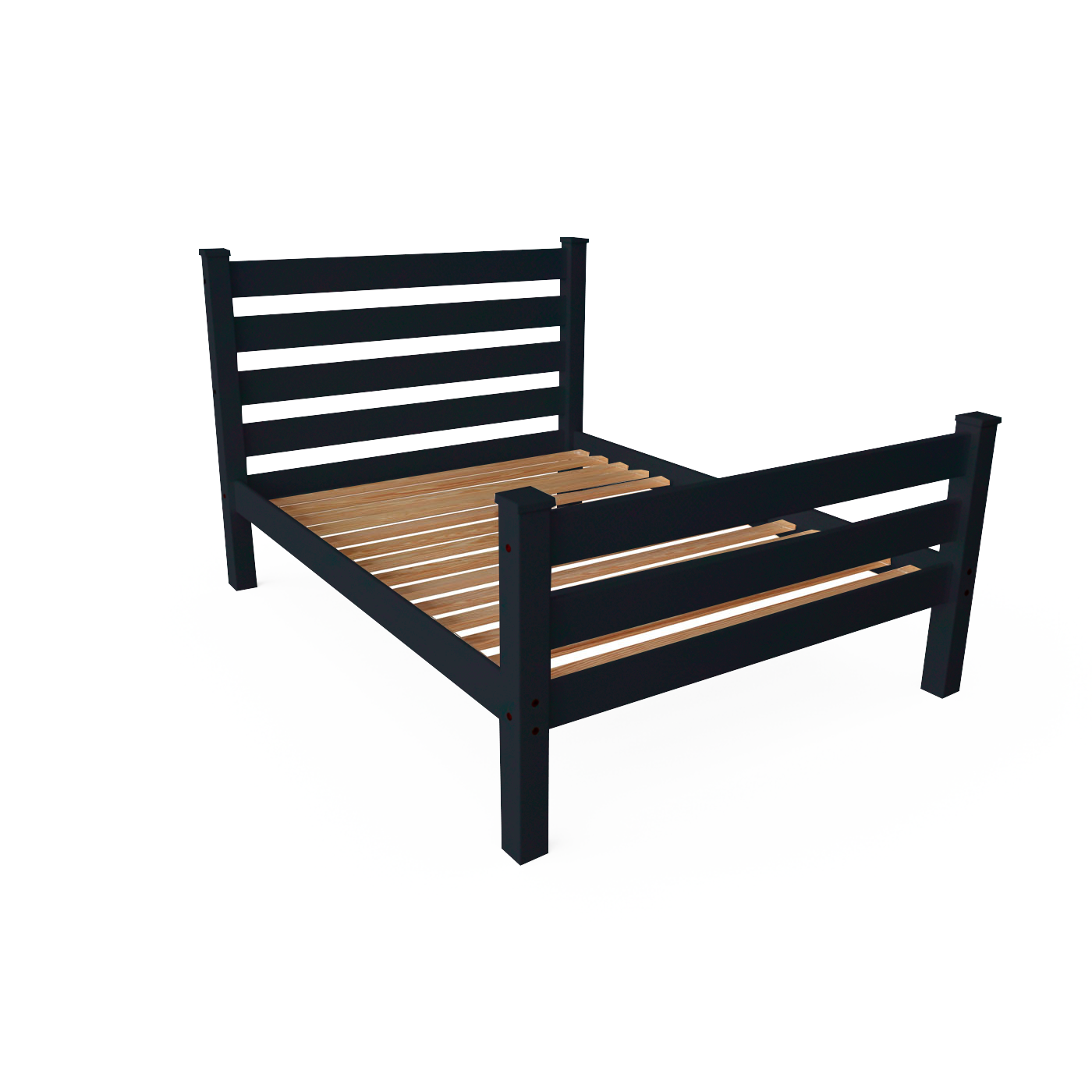 Versaloft Homestead Amish Made Bed Frame With Headboard and Footboard