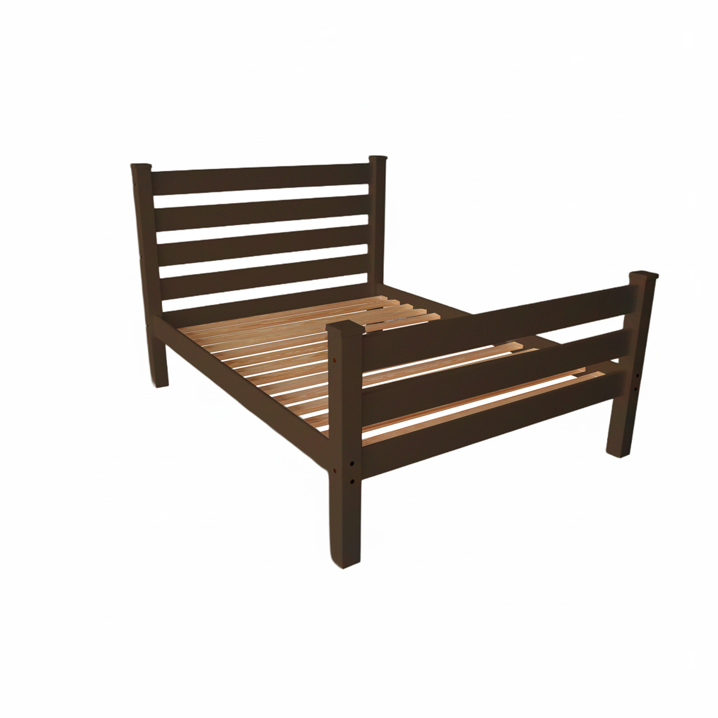 Versaloft Homestead Amish Made Bed Frame With Headboard and Footboard