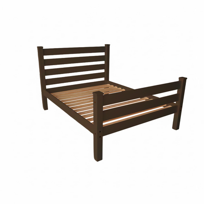 Versaloft Homestead Amish Made Bed Frame With Headboard and Footboard