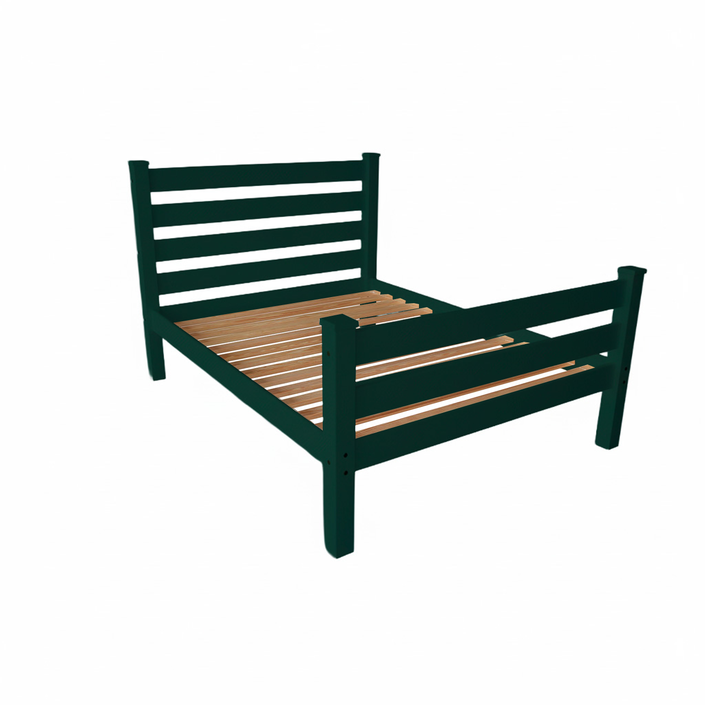 Versaloft Homestead Amish Made Bed Frame With Headboard and Footboard