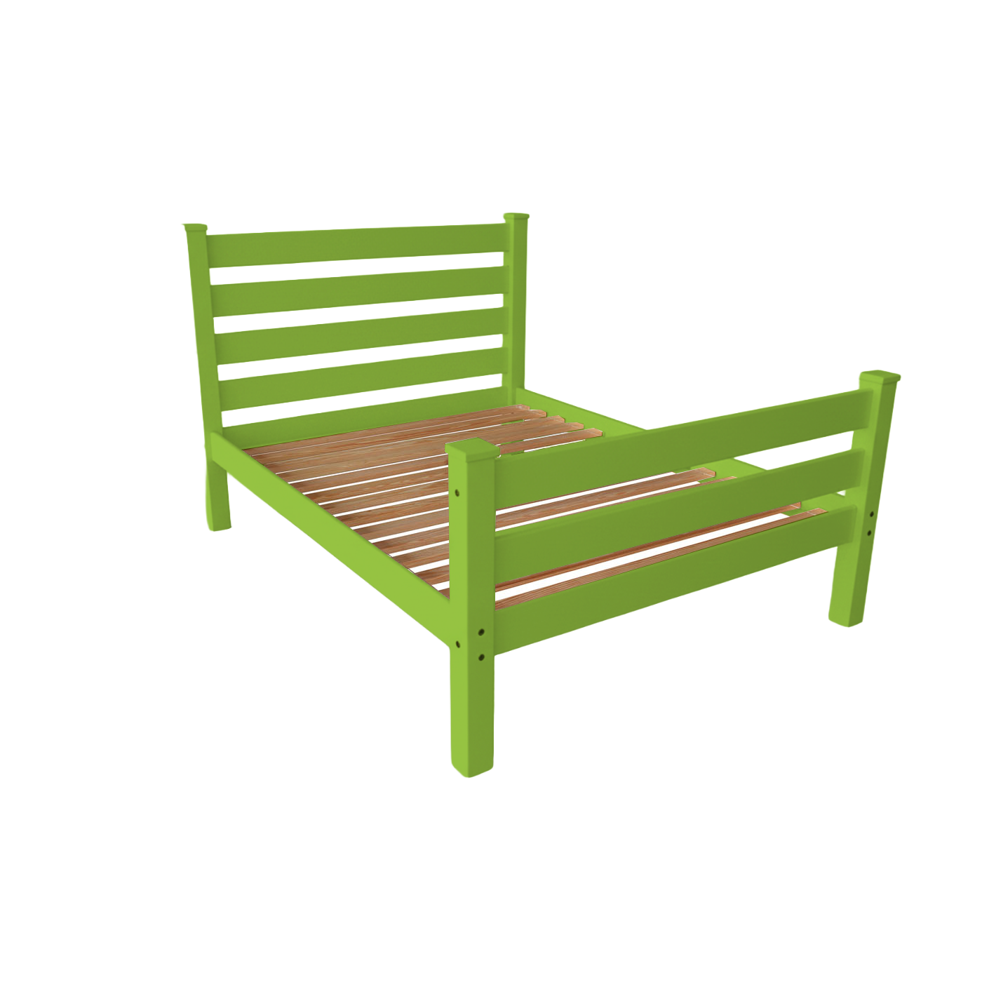 Versaloft Homestead Amish Made Bed Frame With Headboard and Footboard