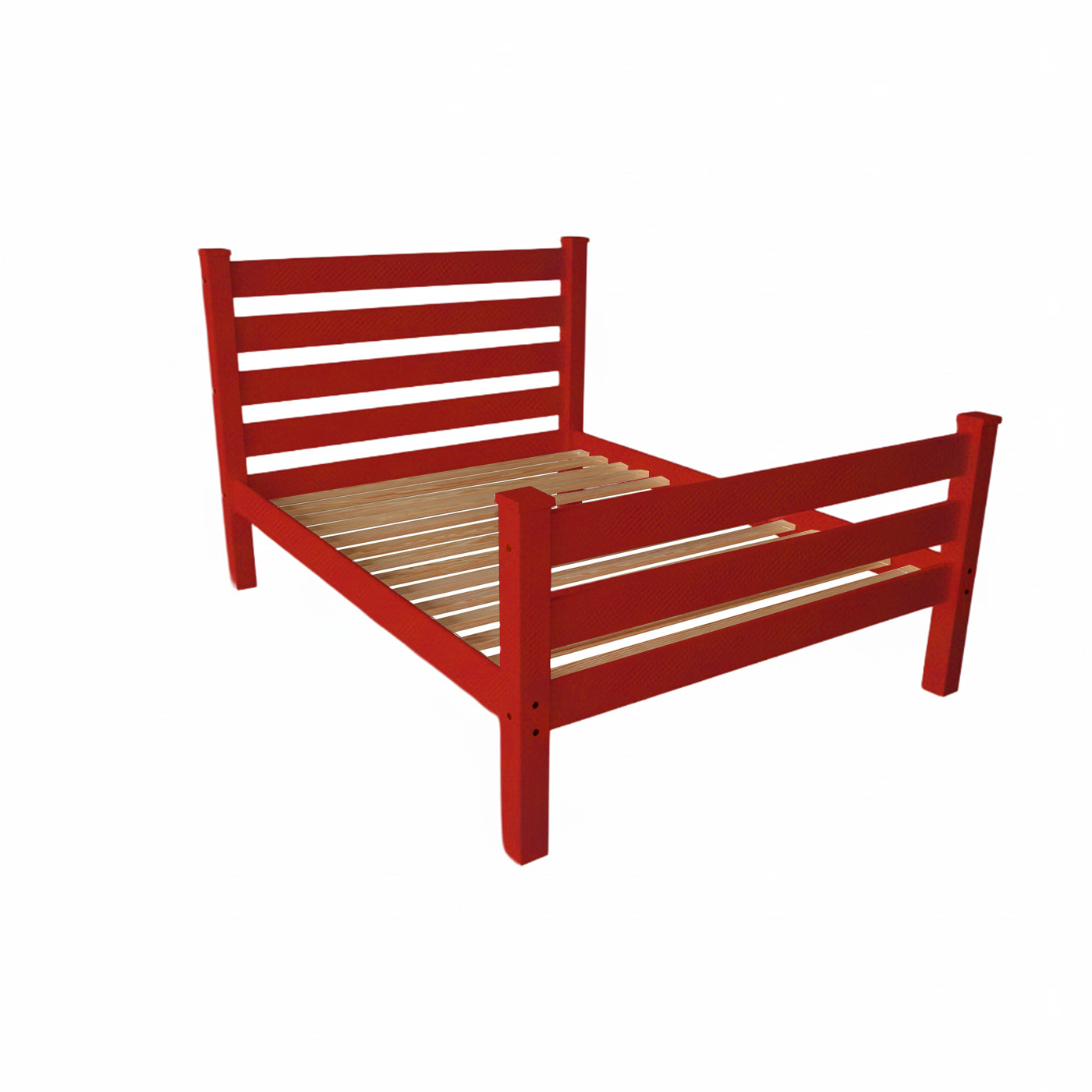 Versaloft Homestead Amish Made Bed Frame With Headboard and Footboard