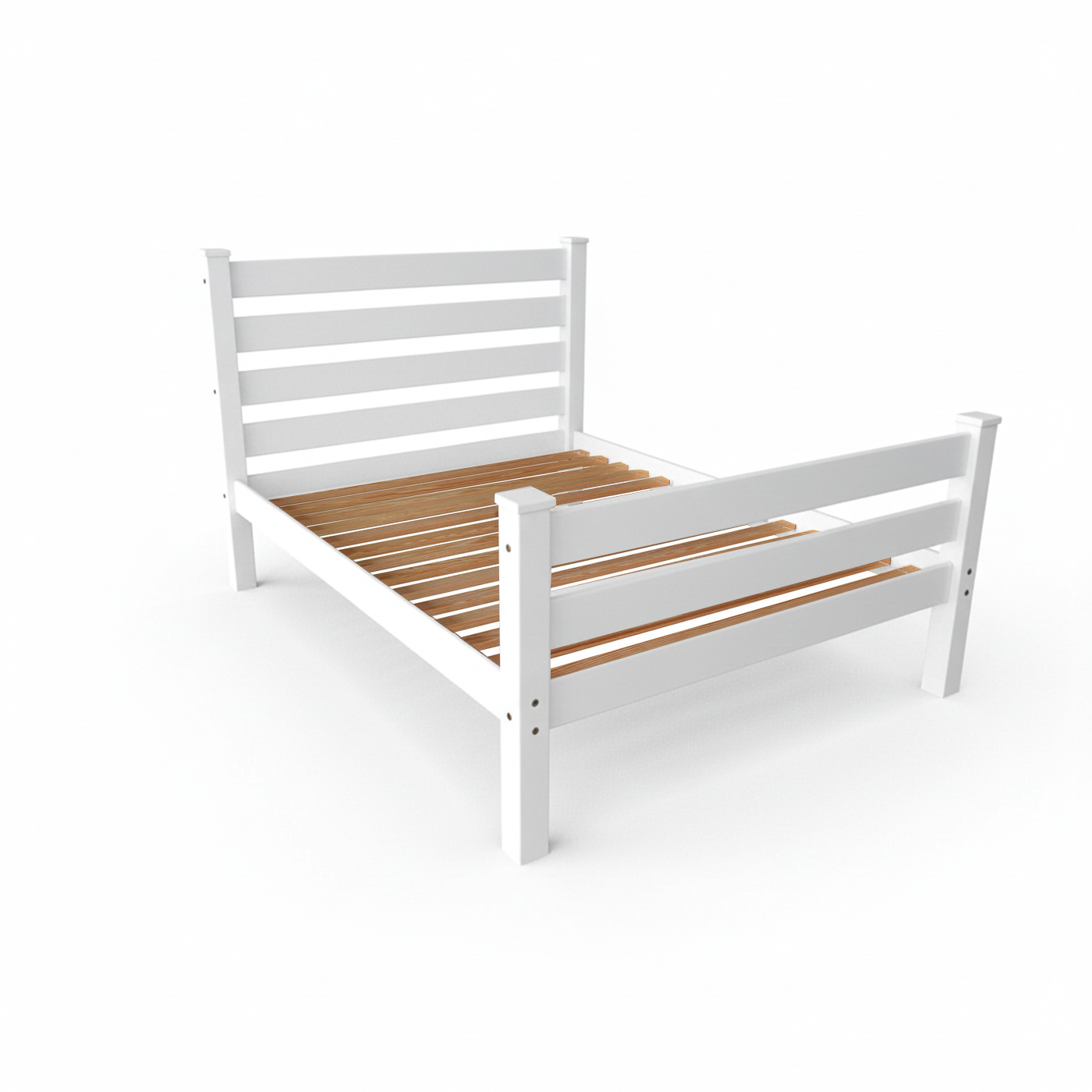 Versaloft Homestead Amish Made Bed Frame With Headboard and Footboard