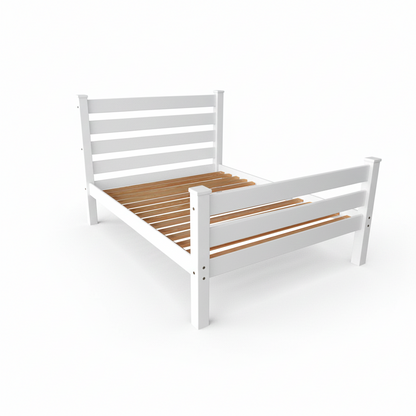 Versaloft Homestead Amish Made Bed Frame With Headboard and Footboard