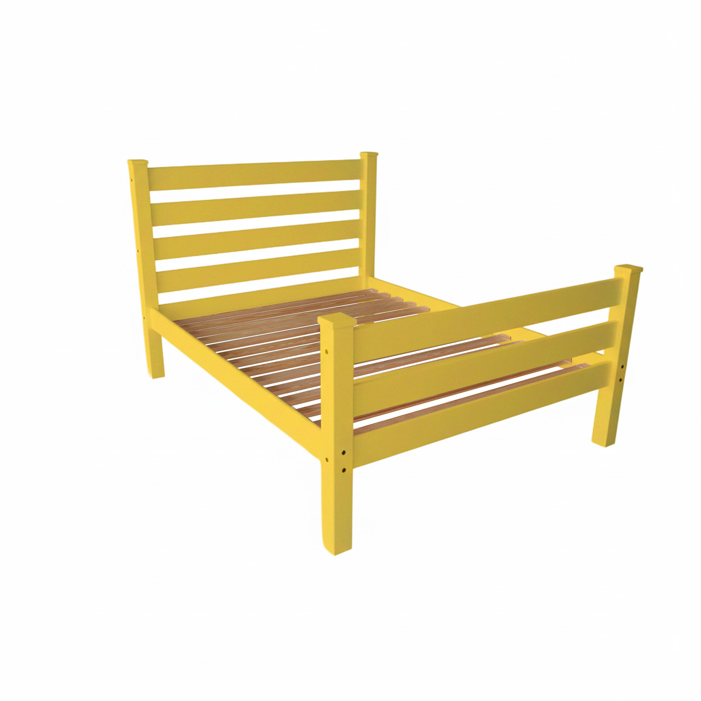 Versaloft Homestead Amish Made Bed Frame With Headboard and Footboard