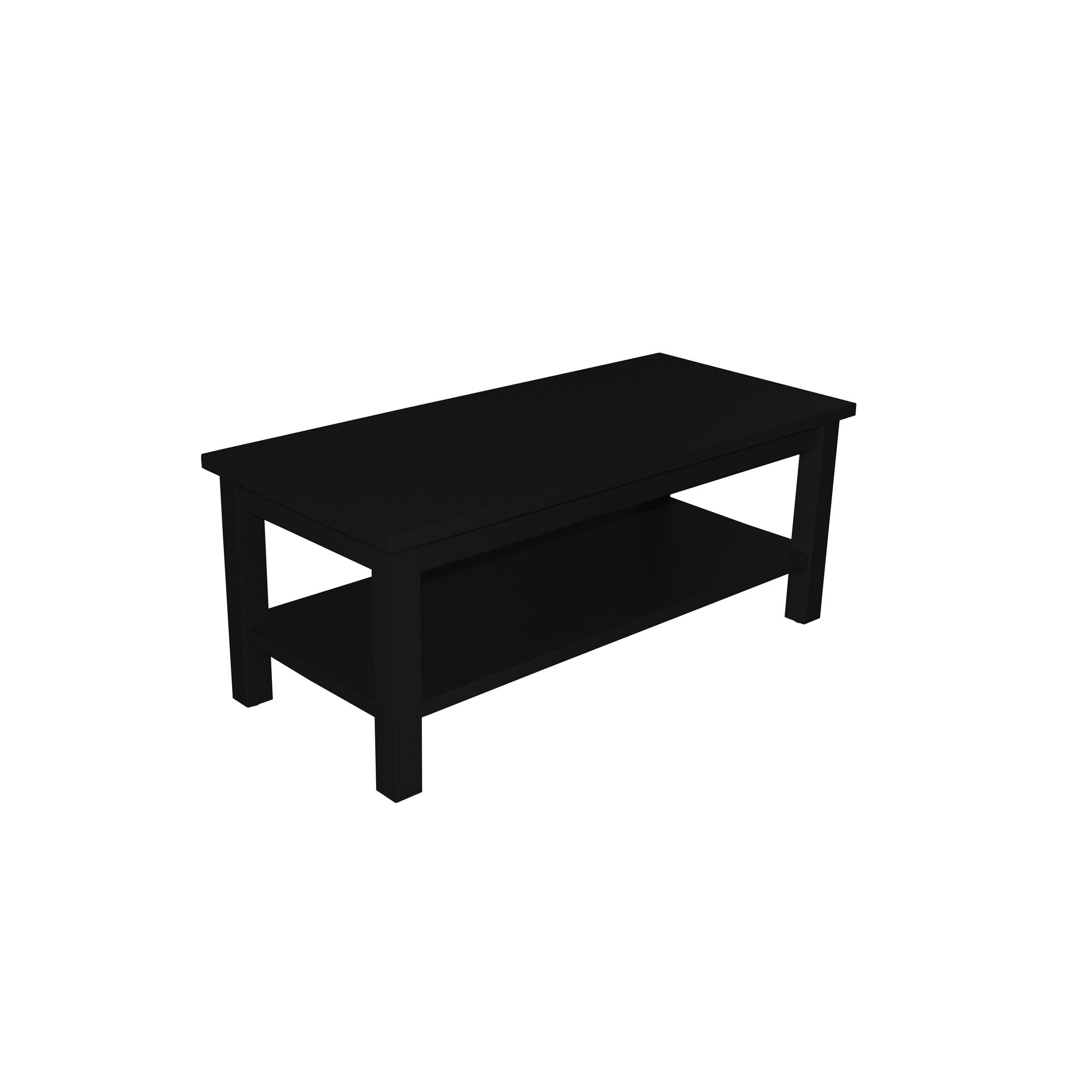 Versaloft Amish Made Wood Coffee Table with Shelf