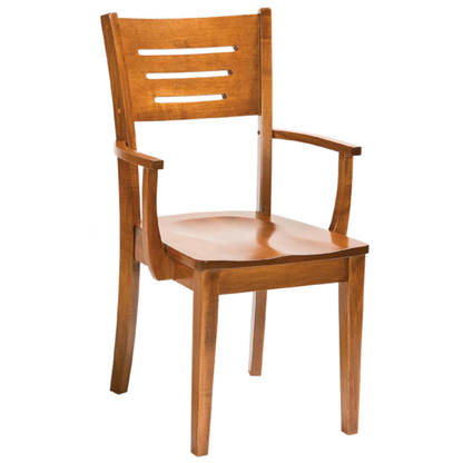 Hoosier Timbercraft Bryant Maple Arm Dining Chair