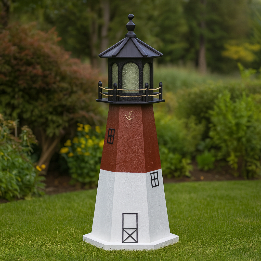Heritage Lawncraft Jersey Decorative Yard Lighthouse – Amish Lane