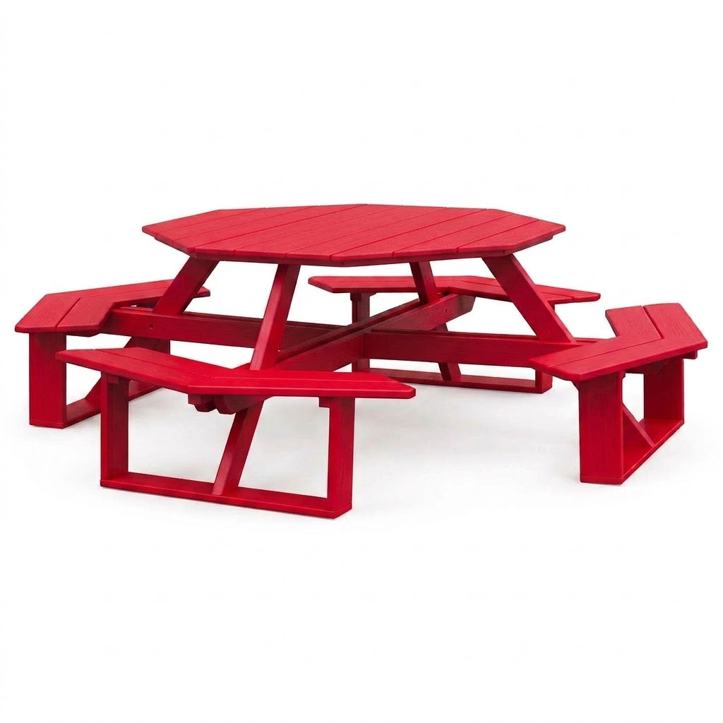 Keystone Amish Co. Octagon Walk-In Poly Picnic Table