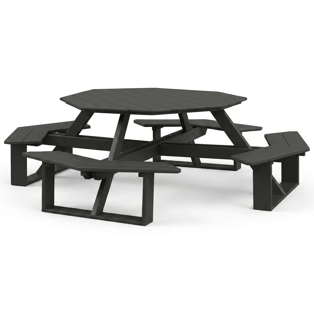 Keystone Amish Co. Octagon Walk-In Poly Picnic Table