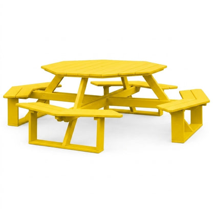 Keystone Amish Co. Octagon Walk-In Poly Picnic Table