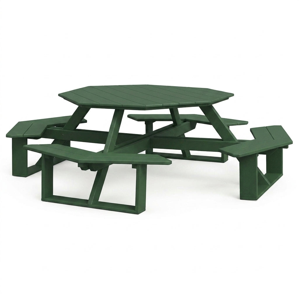 Keystone Amish Co. Octagon Walk-In Poly Picnic Table