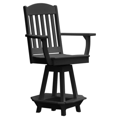 Keystone Amish Co. Classic Poly Counter Height Swivel Chair