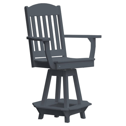 Keystone Amish Co. Classic Poly Counter Height Swivel Chair
