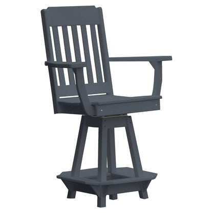 Keystone Amish Co. Traditional Poly Swivel Counter Height Chair