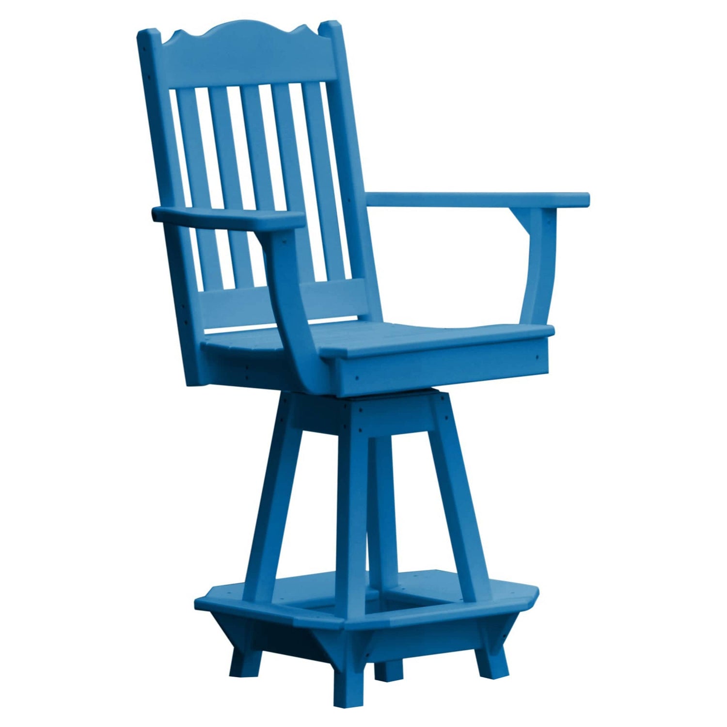 Keystone Amish Co. Royal Poly Swivel Counter Height Chair
