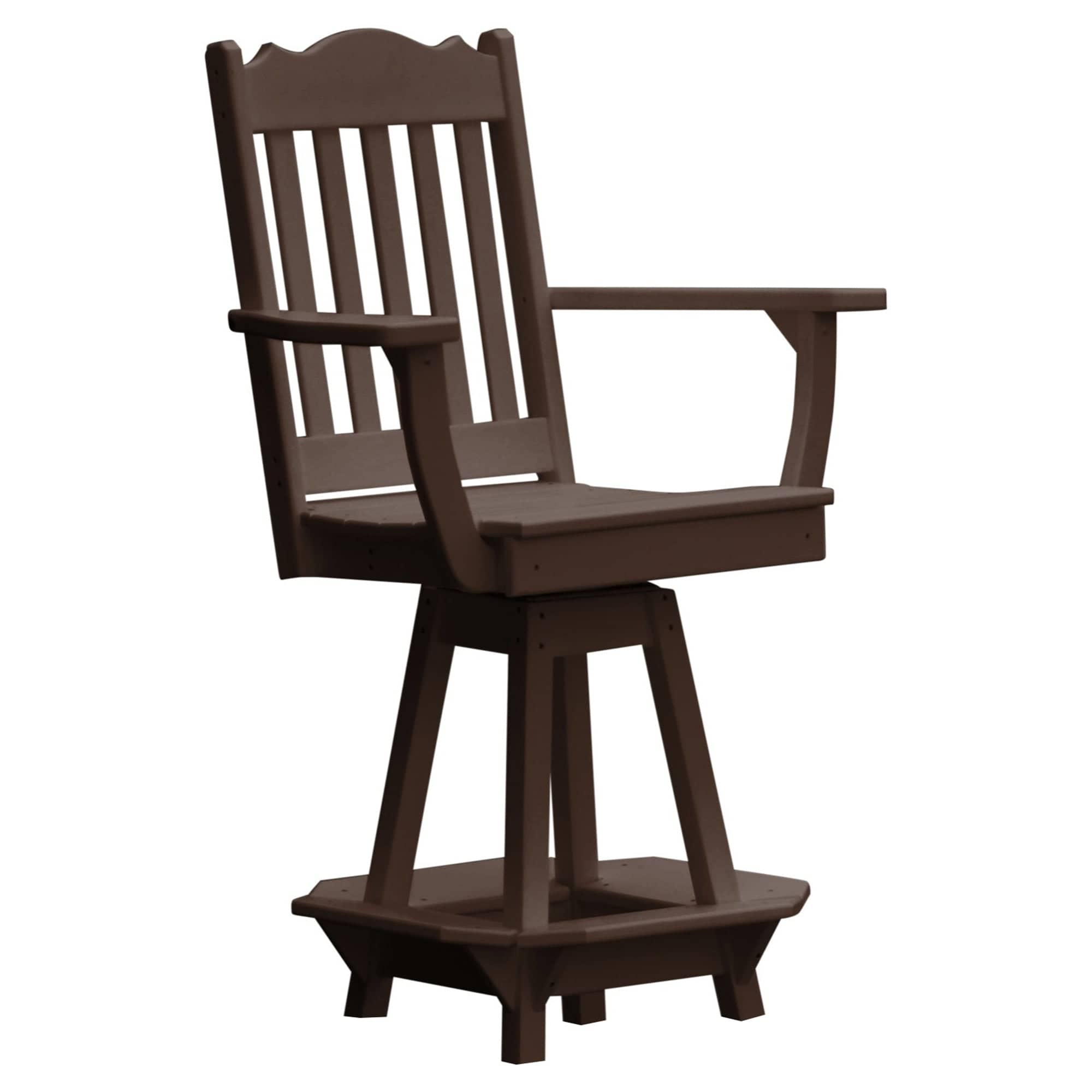 Keystone Amish Co. Royal Poly Swivel Counter Height Chair