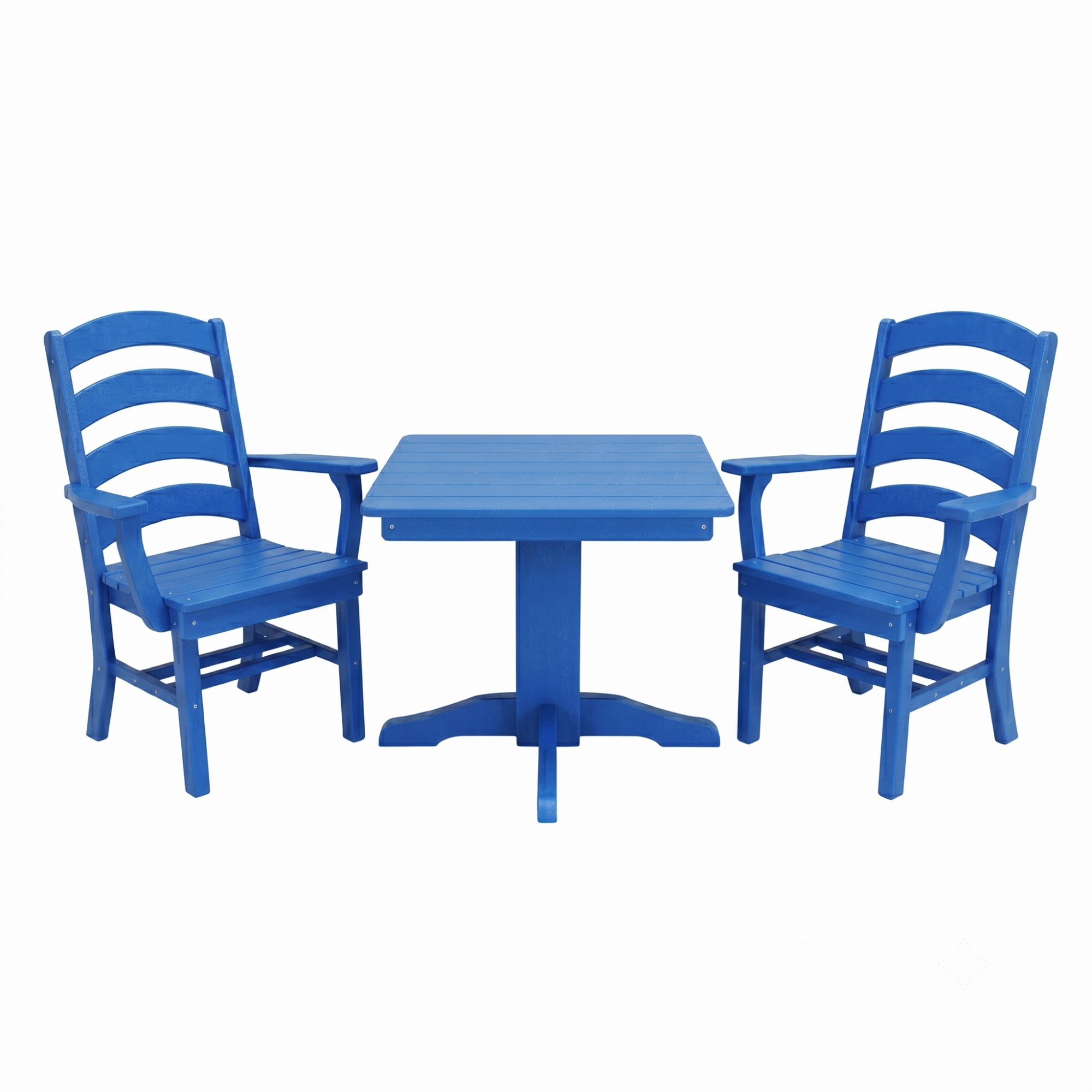 Keystone Amish Co. Josie 2 Person Poly Outdoor Dining Set with Square Table